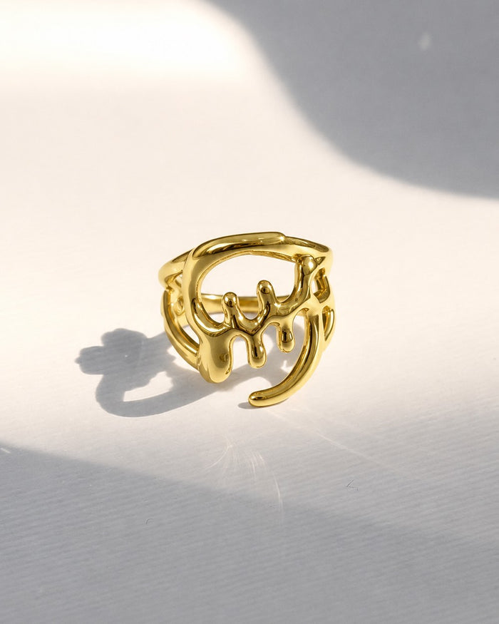 Dôme Signet Ring
