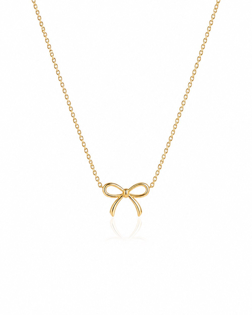 Ruban Bow Necklace