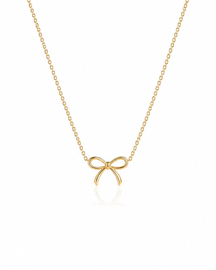 Ruban Bow Necklace