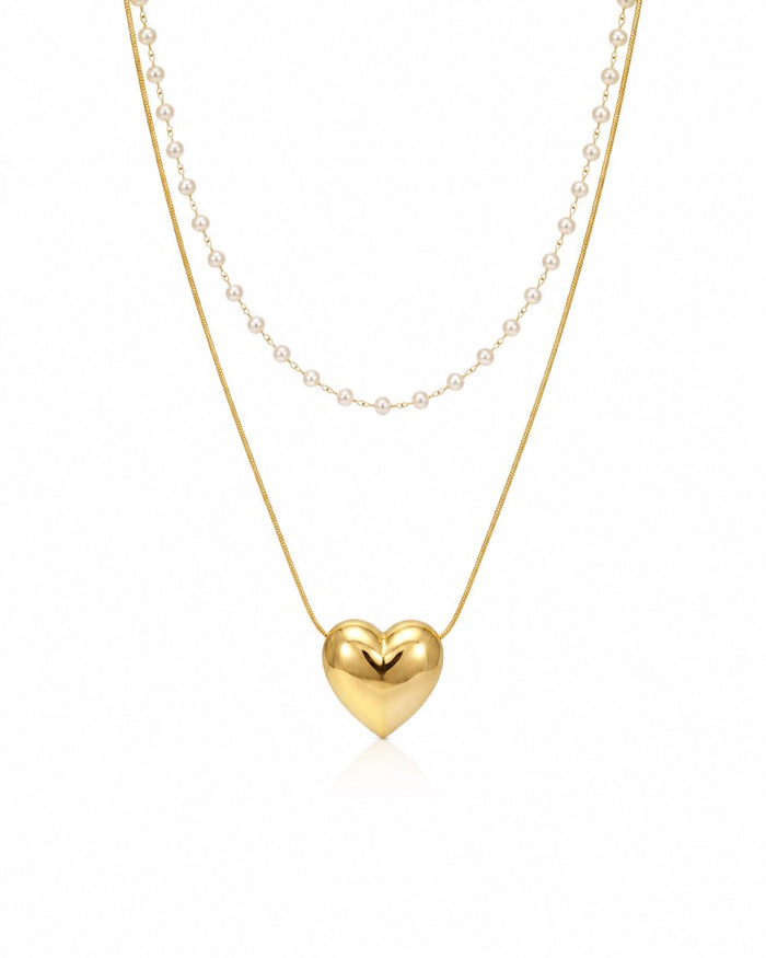 Cœur d'Or Layered Necklace